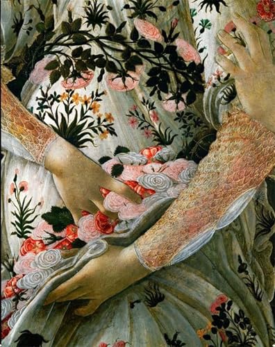 WYKUJMYTO Kunst Gemälde Poster Kunstwerke Berühmte Leinwand Drucken Frühling von Sandro Botticelli Kunstdrucke Leinwand für Wohnzimmer Dekoration 60x90cm WYKUJMYTO Kunst Gemälde Poster Kunstwerke Berühmte Leinwand Drucken Frühling von Sandro Botticelli Kunstdrucke Leinwand für Wohnzimmer Dekoration 60x90cm von WYKUJMYTO