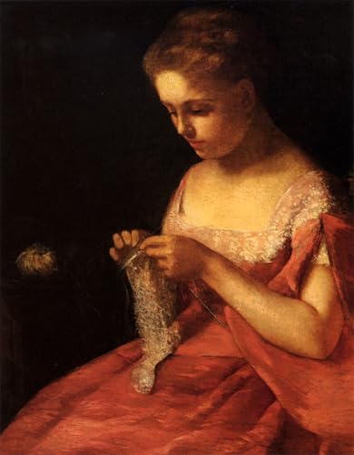 WYKUJMYTO Kunst Gemälde Poster Kunstwerke Berühmte Leinwand Drucken die junge Braut Mary Cassatt Kunstdrucke Leinwand für Wohnzimmer Dekoration 60x90cm von WYKUJMYTO
