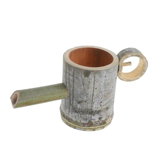 WYLFYJP Bambus-Wasserbrunnen-Ornament for den Garten mit Fischtank, multifunktionaler Bambus-Fahrradbrunnen for den Innen- und Außenbereich, verschönern Sie Ihren Raum von WYLFYJP