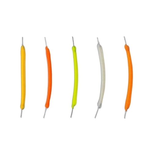 Ein Set (5 STÜCKE) 3V COB Flexible Filament Spiral Glühbirne Filament Lampe Teile Diode Beleuchtung Streifen Dekoration 80MM von WYLIELAMSH