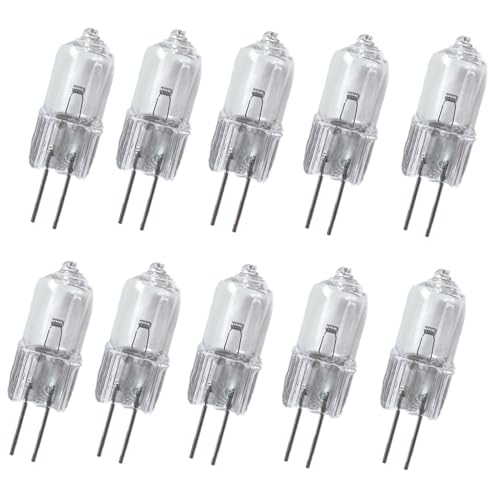 WYLIELAMSH Halogenlampen 10 Stück G4 12V 5W/10W/20W/35W/50W Glühbirnen Eingesetzte Perlen Kristalllampen Halogenbirne Innenbeleuchtung Glühbirnen,20W WYLIELAMSH Halogenlampen 10 Stück G4 12V 5W/10W/20W/35W/50W Glühbirnen Eingesetzte Perlen Kristalllampen Halogenbirne Innenbeleuchtung Glühbirnen,20W von WYLIELAMSH