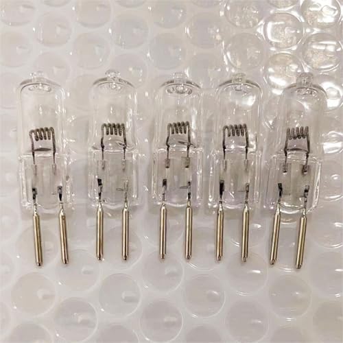 WYLIELAMSH 5 Stück 24V 20W 35W 50W G5.3 24V 75W 100W Kapsel Klare Glühbirnen G5.3 24V 75W 100W 150W 250W Halogenlampe Super Hell Warmweiß 24V-50W WYLIELAMSH 5 Stück 24V 20W 35W 50W G5.3 24V 75W 100W Kapsel Klare Glühbirnen G5.3 24V 75W 100W 150W 250W Halogenlampe Super Hell Warmweiß 24V-50W von WYLIELAMSH