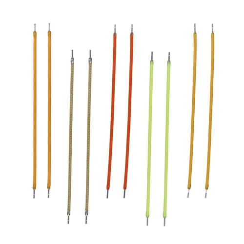 WYLIELAMSH Ein Set (10 STÜCKE) COB 3V Flexible LED Filament DIY Lampe Teile Diode Beleuchtung Streifen Dekoration 130MM von WYLIELAMSH