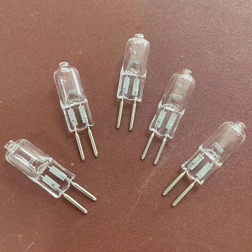 WYLIELAMSH Halogen-Glühlampe 5PCS G5.3 12V 20W35W Halogenlampe G5.3 24V 20W35W50W75W Mechanische Glühbirne G5.3 36V 35W50W Kristall Kronleuchter Birne G5.3 220V 35W 100W 75W 50W,24V-75W von WYLIELAMSH
