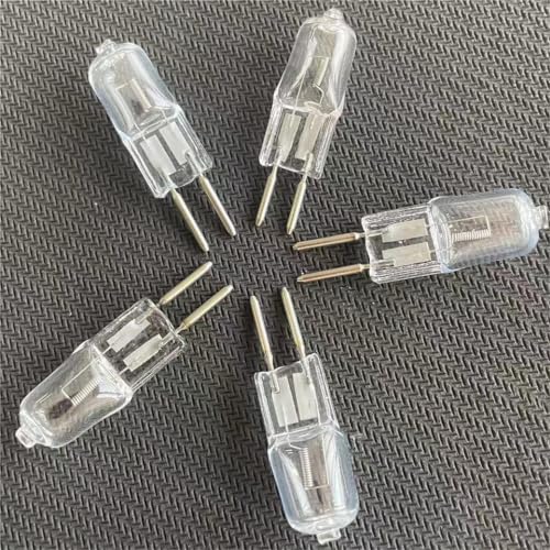 Halogenlam 5PCS G5.3 12V 20W35W Halogenlampe G5.3 24V 20W35W50W75W Mechanische Glühbirne G5.3 36V 35W50W Kristall Kronleuchter Birne G5.3 220V 35W 100W 75W 50W,12V-35W von WYLIELAMSH