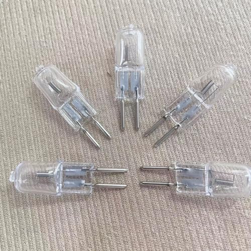 WYLIELAMSH Halogenlam 5PCS G5.3 12V Halogenlampe 12v G5.3 35w 50w Aroma Lampe Birne Mechanische Arbeits Glühbirne Kristall Kronleuchter Birne G5.3 12V 75W,35W von WYLIELAMSH