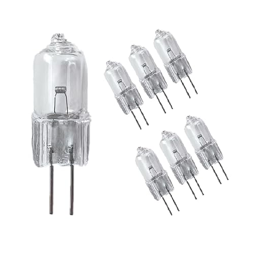 WYLIELAMSH Halogenlampe 10 Stück Superhelle G4 6 V 30 W Halogenlampen, 10 W, 15 W, 20 W, 25 W, 30 W, 6 V, G4 5 W, Warmweiß, Klare Halogen-G4-Halogenlampen Für Den Innenbereich,10W WYLIELAMSH Halogenlampe 10 Stück Superhelle G4 6 V 30 W Halogenlampen, 10 W, 15 W, 20 W, 25 W, 30 W, 6 V, G4 5 W, Warmweiß, Klare Halogen-G4-Halogenlampen Für Den Innenbereich,10W von WYLIELAMSH