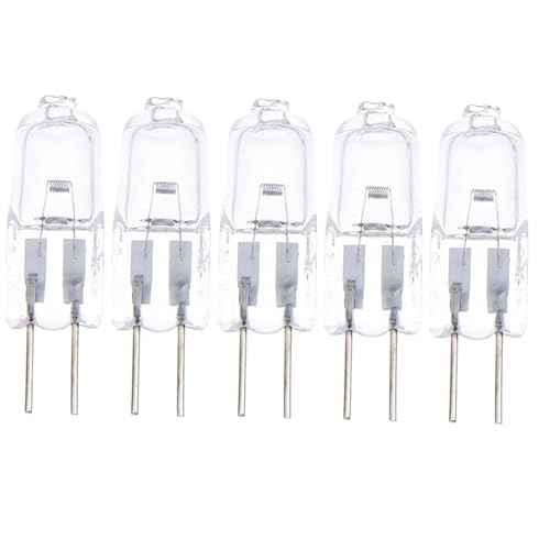 WYLIELAMSH Halogenlampen 10 Stück 6 V 35 W G4 6 V 20 W Halogenlampe G4 6 V 5 W 10 W 15 W 25 W Warmweiße Klare Glühbirnen Eingesetzte Perlen Kristalllampe Halogenlampe,25W WYLIELAMSH Halogenlampen 10 Stück 6 V 35 W G4 6 V 20 W Halogenlampe G4 6 V 5 W 10 W 15 W 25 W Warmweiße Klare Glühbirnen Eingesetzte Perlen Kristalllampe Halogenlampe,25W von WYLIELAMSH