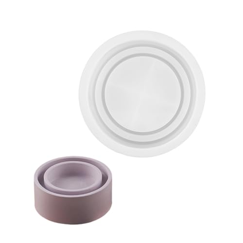 WYLZLKX Multifunktionale Form für Teelichthalter, Kerzenbasis, geeignet für die Herstellung von Kerzenhaltern aus Harz oder Gips, Kerzenständer WYLZLKX Multifunktionale Form für Teelichthalter, Kerzenbasis, geeignet für die Herstellung von Kerzenhaltern aus Harz oder Gips, Kerzenständer von WYLZLKX