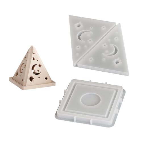 WYLZLKX Premium-Silikon-Kerzenhalter-Form-Set für Kerzenhalter und Heimdekorationen für kreative Projekte, Kerzenhalter-Formen von WYLZLKX