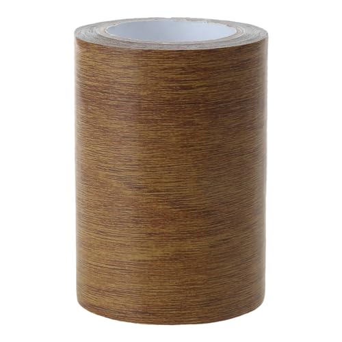 WYLZLKX Realistisches Holzklebeband, wasserdicht, für Tür, Boden, Tisch und für (Einzelrolle) - 2 braune antike Eichenmaserung von WYLZLKX