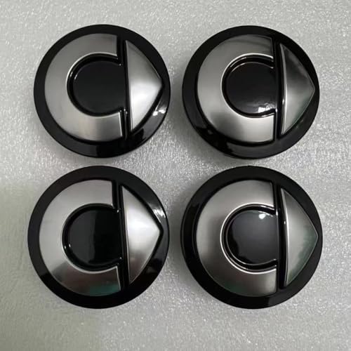 WYMKL 4 Stück Nabendeckel Radkappen für Smart #1#3 54MM, Felgenkappen Radkappen-Set Nabenabdeckung Radnabenkappen Felgendeckel WYMKL 4 Stück Nabendeckel Radkappen für Smart #1#3 54MM, Felgenkappen Radkappen-Set Nabenabdeckung Radnabenkappen Felgendeckel von WYMKL