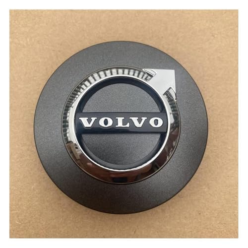 WYMKL 4 Stück Nabendeckel Radkappen für Volvo XC60 S40 S60 S80 S90 XC40 XC70 C30 C70 XC90 V40 V60 60MM, Felgenkappen Radkappen-Set Nabenabdeckung Radnabenkappen Felgendeckel,Black WYMKL 4 Stück Nabendeckel Radkappen für Volvo XC60 S40 S60 S80 S90 XC40 XC70 C30 C70 XC90 V40 V60 60MM, Felgenkappen Radkappen-Set Nabenabdeckung Radnabenkappen Felgendeckel,Black von WYMKL