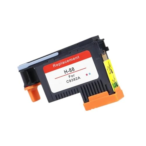 WYNAnGAI Kompatibel mit 88 Druckkopf C9381A C9382A Kompatibel mit K550 K8600 K8500 K5300 K5400 L7380 L7580 L7590 Drucker(1PCS Magenta-Cyan) von WYNAnGAI
