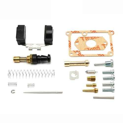 WYOERN Motorrad Für Mikuni TM24 Vergaser Reparatur Rebuild Kit Float Dichtung Jets Choke Nadel Starter Für TC65 2017 2018 von WYOERN