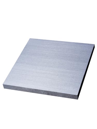Aluminiumblech, Aluminium 7075 Blechblock 2-8mm dick mehrere Größen(8 * 100 * 100Mm 1Pcs) von WYQXTY