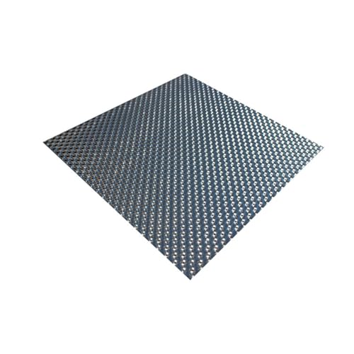 Aluminiumblech, Geprägte Aluminiumplatte, halbkugelförmige Spulen mit Rattanmuster for die Wärmedämmung von Automotoren, DIY-Packung in mehreren Größen(300 * 300 * 10.8Mm 2Pcs) von WYQXTY