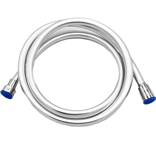 Ersatz-Duschschlauch, PVC-Duschschlauch, mehrfarbig, 150–400 cm(Silver,200cm) von WYQXTY