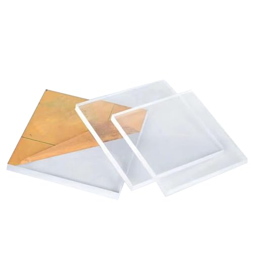Klare Acrylplatte, Kunststoffplatte, 3er-Pack Acrylplatten in verschiedenen Größen mit 1,5 mm Dicke(15Cm*35Cm) von WYQXTY