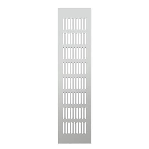 Lüftungsgitterabdeckung, Atmungsaktive rechteckige Flugzeug-Entlüftungsabdeckung aus Aluminiumlegierung(100 * 350Mm) von WYQXTY