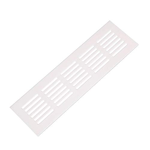 Lüftungsgitterabdeckung, Belüftungslöcher Breite 50 mm Rechteckige Lüftungsöffnung aus Aluminiumlegierung in mehreren Größen(50X200Mm) von WYQXTY