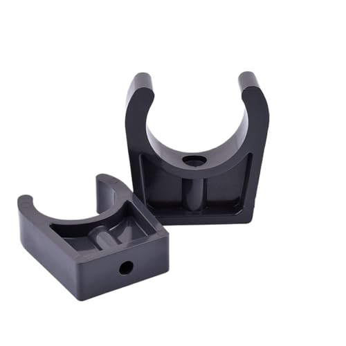 PVC-U-förmige Rohrschellen, PVC-Rohrclips for 20–63 mm Rohre, 2er-Packung, 20 Stück(2pcs,Inner Dia 25mm) von WYQXTY