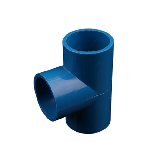 WYQXTY PVC-Rohrverbindungsstücke, 25 mm PVC-T-Stück, Gartenbewässerung, Aquarium, Mehrfarbig, 2 Stück(Blue) von WYQXTY