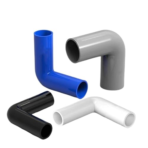 WYQXTY PVC-Rohrverbindungsstücke, PVC Erweiterte 90 Grad Ellenbogen for Aquarium Garten Bewässerung Multicolor OD 20-32mm(Blue,O.D 20mm) von WYQXTY