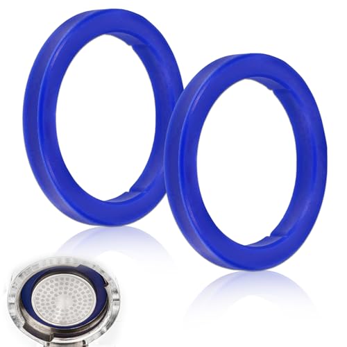 WYRGQIQN Verbesserte O-Ring Siebträger Dichtung für E61 Espressomaschine – Hochwertiges Silikon – Längere Lebensdauer – Optimaler Dichtungs-Effekt – Blau – 73 x 57 x 8,5 mm – 2er Set von WYRGQIQN