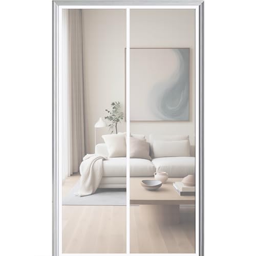 Fliegengitter Tür 85x205cm Magnet Insektenschutz Tür Moskitonetz Fliegengitter Balkontür Aktualisierte Version Stärkere Magneten Selbstklebend Klettband weiß Fliegengitter Tür 85x205cm Magnet Insektenschutz Tür Moskitonetz Fliegengitter Balkontür Aktualisierte Version Stärkere Magneten Selbstklebend Klettband weiß von WYRHT