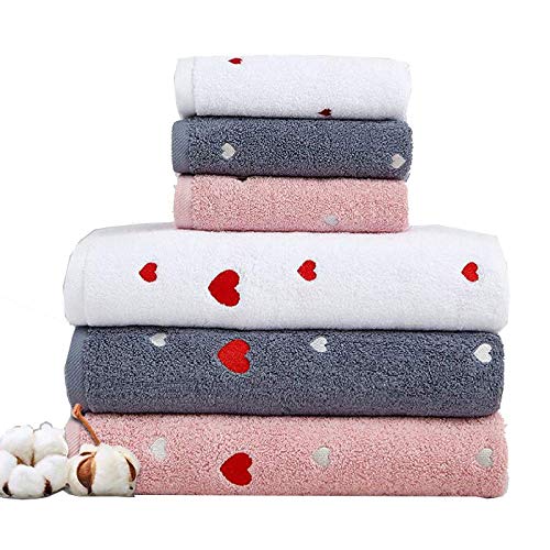 WYRKYP Badetuch Super Absorbent Badetücher Set Ich Liebe Dich Ickte Handtücher Für Frauen Mädchen Gesicht Strandtücher Für Pool Gym Travel Hochzeitsgeschenk,Mehrfarben WYRKYP Badetuch Super Absorbent Badetücher Set Ich Liebe Dich Ickte Handtücher Für Frauen Mädchen Gesicht Strandtücher Für Pool Gym Travel Hochzeitsgeschenk,Mehrfarben von WYRKYP