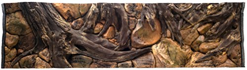 WYSKONT Aquarium Rückwand 3D Zakynthos - Aquarium Hintergrund - Aquarium Zubehoer - Hintergrund - Aquarium Deko - 196x54 cm zweiteilig für Aquarium 200x60 cm - braune Farbe - Aquarium Groß WYSKONT Aquarium Rückwand 3D Zakynthos - Aquarium Hintergrund - Aquarium Zubehoer - Hintergrund - Aquarium Deko - 196x54 cm zweiteilig für Aquarium 200x60 cm - braune Farbe - Aquarium Groß von WYSKONT