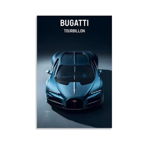 WYTKJMMC Bugatti Tourbillon-Poster, ästhetischer Leinwand-Kunstdruck, Heimdekoration für Schlafzimmer, Wohnzimmer, 40 x 60 cm, ungerahmter Stil WYTKJMMC Bugatti Tourbillon-Poster, ästhetischer Leinwand-Kunstdruck, Heimdekoration für Schlafzimmer, Wohnzimmer, 40 x 60 cm, ungerahmter Stil von WYTKJMMC