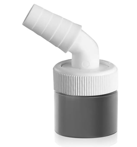 18-24mm Waschmaschine Ablauf Adapter - Waschmaschinenanschluss Eingang, Geschirrspüler Abfluss Adapter, Ablaufschlauch Endstück mit Schlauchschellen für Geschirrspüler Trockner Waschmaschine von WYTNB