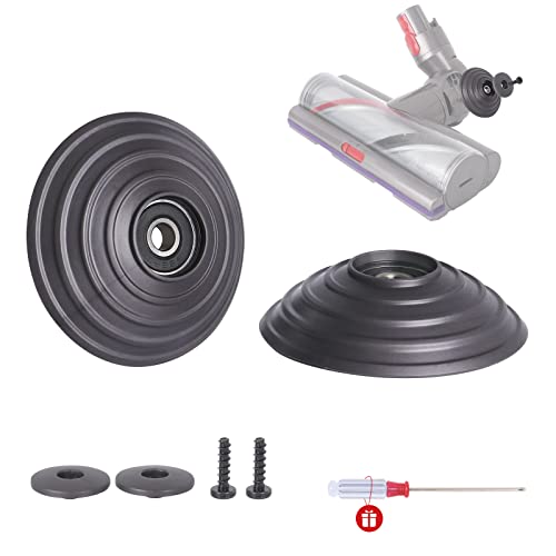 Kugelrad für Reinigungskopf mit hohem Drehmoment Ersatz für Dyson V10 V11 V15 Staubsauger 100W High Torque Cleaner Head Ball Wheels Ersatzteile Upgraded Matte Finish von WYWY.Wide