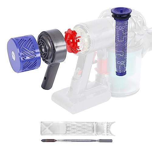 Motor-Heckabdeckung + Vorfilter + HEPA Nachfilter Set Ersatz für Dyson V6 DC58 DC59 DC62 DC72 DC74 Upgrade Filter Ersatzteile Staubsauger Ersatzzubehör Motor-Heckabdeckung + Vorfilter + HEPA Nachfilter Set Ersatz für Dyson V6 DC58 DC59 DC62 DC72 DC74 Upgrade Filter Ersatzteile Staubsauger Ersatzzubehör von WYWY.Wide