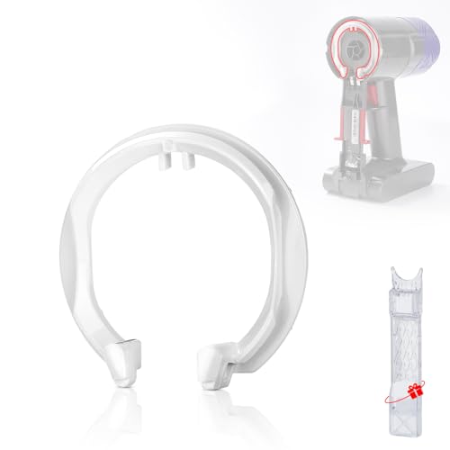 Staubbehälter Cyclone Clip Ersatz für Dyson V6 DC58 DC59 DC62 DC72 DC74 Staubsauger Staubbecher Aufsatz Clip, Staubsammler Kleiner weißer Kunststoffclip von WYWY.Wide