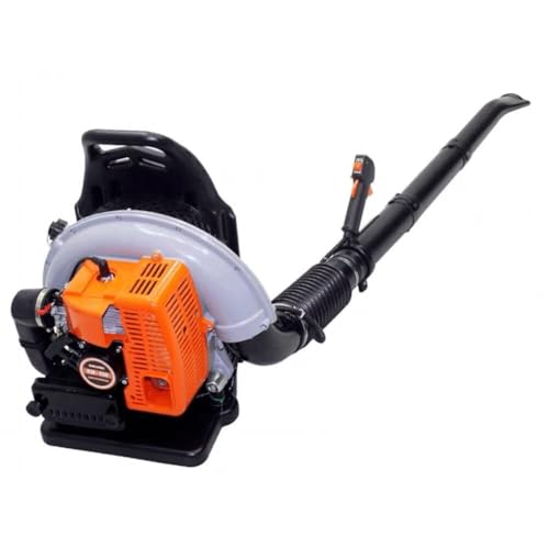 65CC 2-Takt Rucksack Gas Laubbläser - Kommerzielle gasbetriebene Schneefräse mit Geschirr, luftgekühlt, ideal für Rasenpflege, Staubentfernung und Feuerlöschung von WYWY