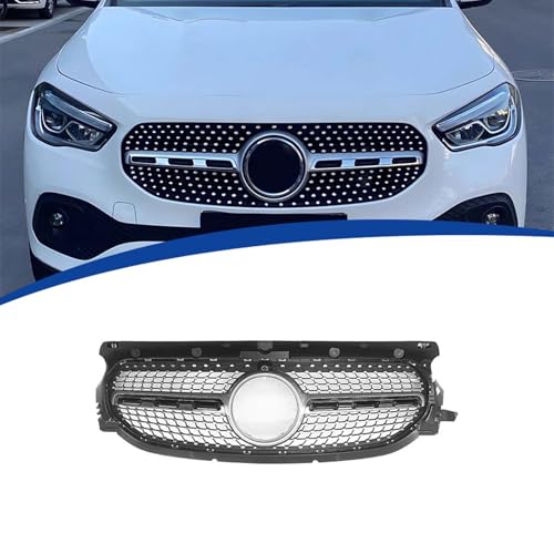 WYXFCBF Auto Front Kühlergrill für Mercedes Benz GLA H247 2020 2021 2022 2023, Frontstoßstange Kühlergrille Radiator Grille, Auto Tuning Zubehör von WYXFCBF