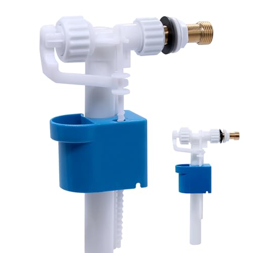 WYYFXY Spülkasten Füllventil Universal G3/8" und G1/2" Messing Anschluß Spülkasten Ersatzteile - Einstellbare Wassermenge - Wassersparend - Geräuschlos WYYFXY Spülkasten Füllventil Universal G3/8" und G1/2" Messing Anschluß Spülkasten Ersatzteile - Einstellbare Wassermenge - Wassersparend - Geräuschlos von WYYFXY