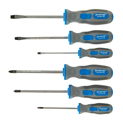 Universal Schraubendreher Set 6-tlg. Schraubenzieher Dreher Kreuz Schlitz NEU von WZ-Gatze