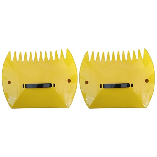 2pcs Garten Und Gartenblatt Schaufeln Hand Rakes Großer Garten Hand Rakes Werkzeug Blattschaufeln Blätter Grabber Handheldblattschaufeln von WZBHCZLJ