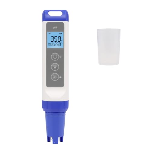 ABS Wasserdetektionsstift Wasserdichtes Handtester Mit LCD Anzeige Für Poolaquarien Überwachung Der Autokalibrierung von WZBHCZLJ