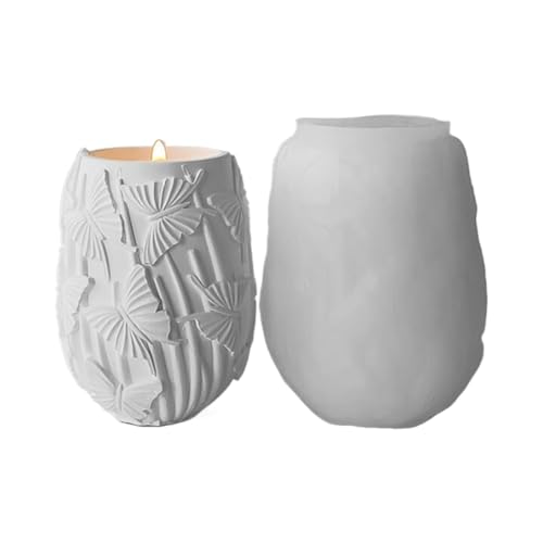 Multi Purpose Round Plant Töpfe Formen Kreative Runde Betonkerzenhalter Silikonform Für Projektbegeisterte von WZBHCZLJ