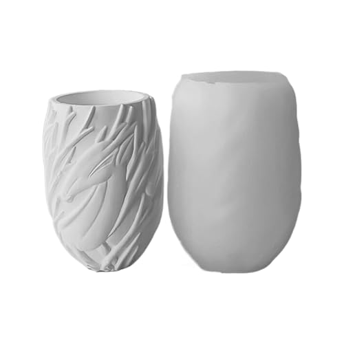 Multi Purpose Round Plant Töpfe Formen Kreative Runde Betonkerzenhalter Silikonform Für Projektbegeisterte von WZBHCZLJ