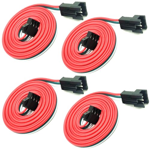 WZCJHZH 4pcs 1m 3Pin JST SM männliche weibliche LED Streifen Licht Stecker lötlose Kabel Anschlussdrähte, passend für WS2812B WS2811 SK6812 LED Controller Kabel WZCJHZH 4pcs 1m 3Pin JST SM männliche weibliche LED Streifen Licht Stecker lötlose Kabel Anschlussdrähte, passend für WS2812B WS2811 SK6812 LED Controller Kabel von WZCJHZH