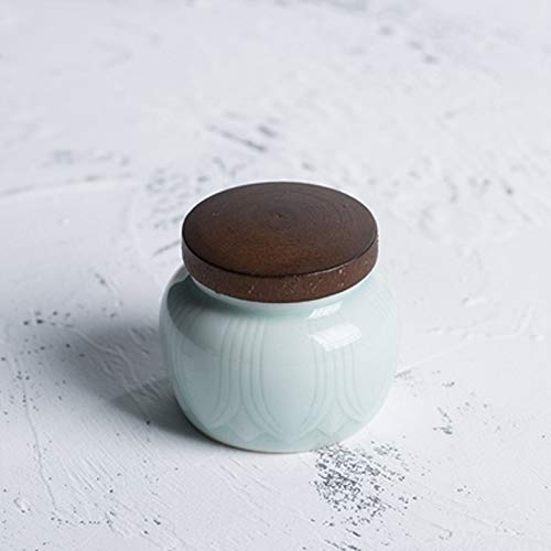 WZCXYX Tragbare Versiegelte Tablettenschachtel Tragbare Kleine Pillenflasche Aus Mini-Keramik Kreative Kleine Tablettenschachtel Tragbar Ultra Klein Und Exquisit(Color:D.) von WZCXYX