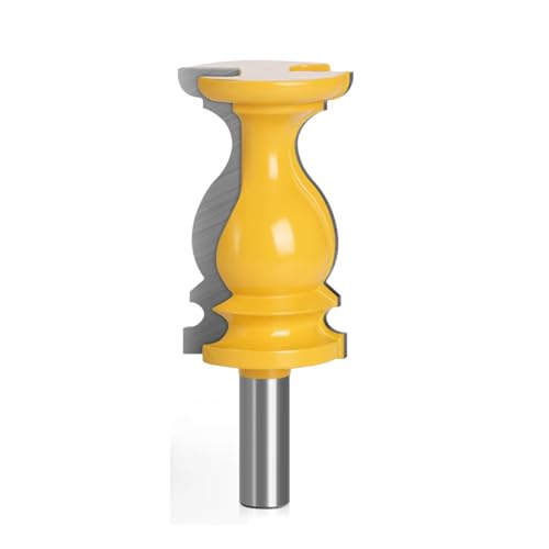 WZFC 1pc 12mm Shank S Type Handle Line Handrail Router Bit Wood Cutter Woodworking Cutter Milling Cutting von WZFC
