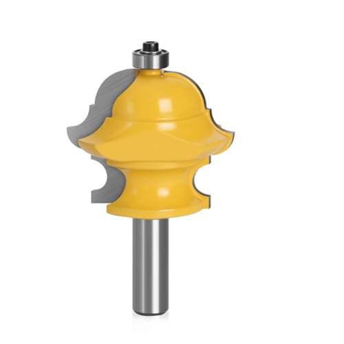 WZFC 1pc Multiforme Multi-Profile-Formrouter-Bit-Türfräsen-Cutter Für Holzbearbeitungswerkzeuge,12mm Schaft von WZFC