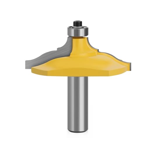 WZFC 1pc Table Corner Bit Molding And Edging Router Classical Ogee Woodworking Milling Cutter Bit For Wood,12mm Schaft von WZFC